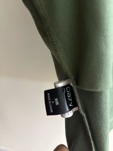 Olive Green Cropped Tee