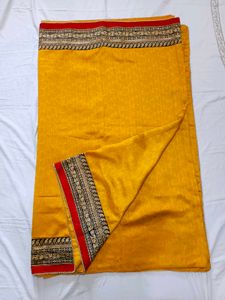 Designer Mustard Saree