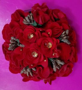 Women Beautiful Flower Juda Hair Bun