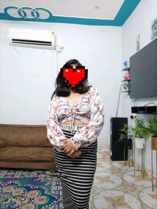 Floral Print Crop Top