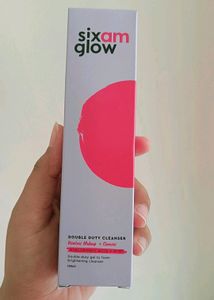 SIXAM Glow Double Duty Cleanser 100ml, Face Wash t