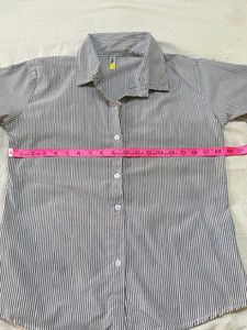 Striped Button-Down Shirt