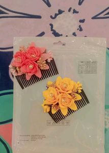 Floral Hair Comb