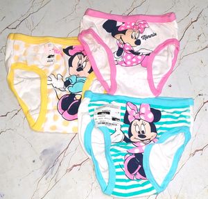 Kids Cotton Panty Pack Of 3