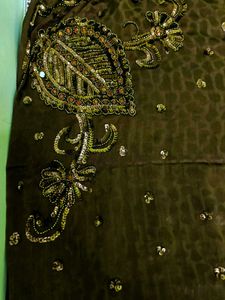 Embroidery Saree With Free Size Blouse 🥀