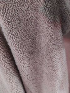 Girl/Woman Faux-Fur Front Open Sweatshirt