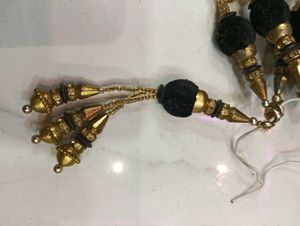 Golden &amp; Black Tassels