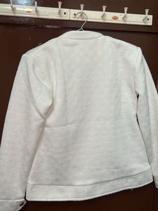 Embroidered White Jacket