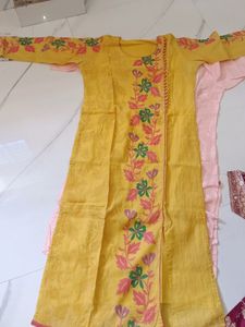 Chanderi Silk Kurti