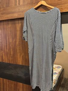 Strip One Piece Dress