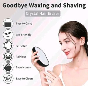 Crystal hair remover