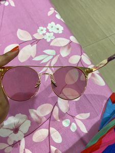 Diamond Cat Eye  pink glitter Glasses