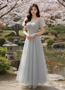 two tone gown