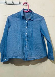 Blue Striped Shirt