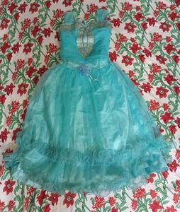 Sky Blue Princess Gown For Girls
