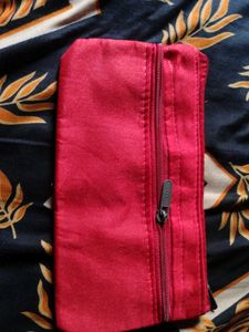 Elegant Pink &amp; Gold Pouch