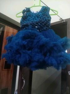 Blue Party Dress