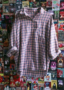 Oversized Plaid Shirt