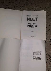 NEET Objective Physics Vol 1 &amp; 2
