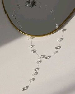 Raindrop Necklace With Earrings Combo