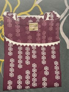 Floral Print Kurta