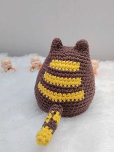 Crochet Amigurumi Chubby Cat