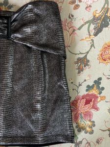 💿✮˚.⋆y2k silver mini skirt 💿✮˚.⋆