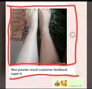 Wax powder