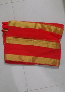 💥💥Price Drop💥💥Beautiful Orange Saree