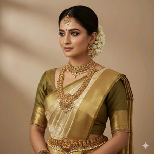 Gorgeous Gold-Plated Temple Jewelry Set