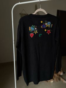 VINTAGE COTTAGECORE EMBROIDERED ANGEL Cardigan