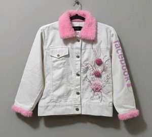 Funky Facebook Denim Jacket