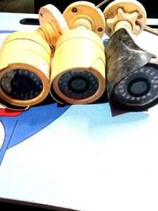 3 Bullet Cctv Camera
