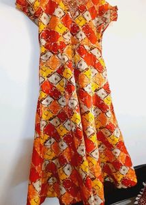 Colorful Frock Gowns Women&#39;s