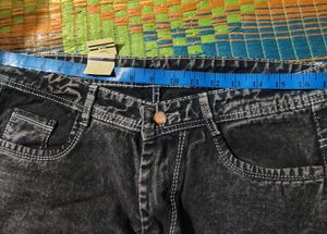 Vintage Wash Black Jeans