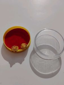 Gold Flower Earrings