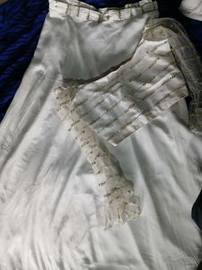 🌟White Ethereal Lehenga