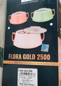 Sanjeev kapoor Flora Gold Casserole 1650ml