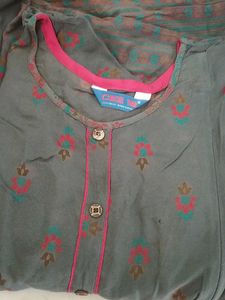 Floral Print Kurta Set 2