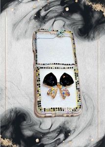 Rhinestone Bow Samsung ZFlip5 Phone Case