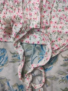 Floral Crumbled Shirt🌷