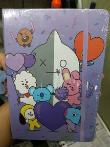 BTS THEME DIARY IN PURPLE