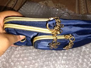 Blue Crossbody Bag