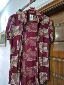 Show Guy Print Button-Down Shirt
