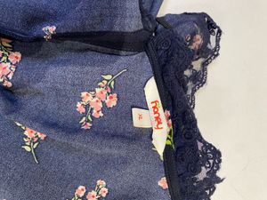 Floral Print Puff Sleeve Top