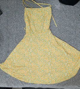 Floral Yellow Sundress