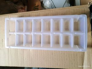 plastic ice cube tray.