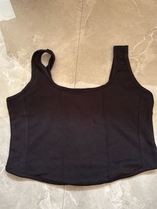 Black Sleeveless Top