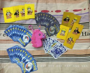 Naruto And Pokemon Cards Combo