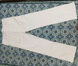 White Straight Leg Jeans